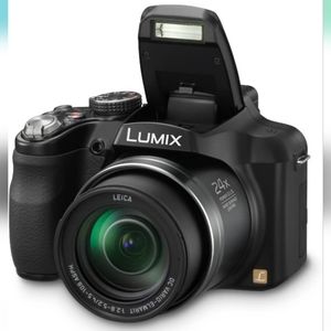 Panasonic Lumix DMC-FZ60 16.1 MP Digital Camera with 24x Optical Zoom - Black